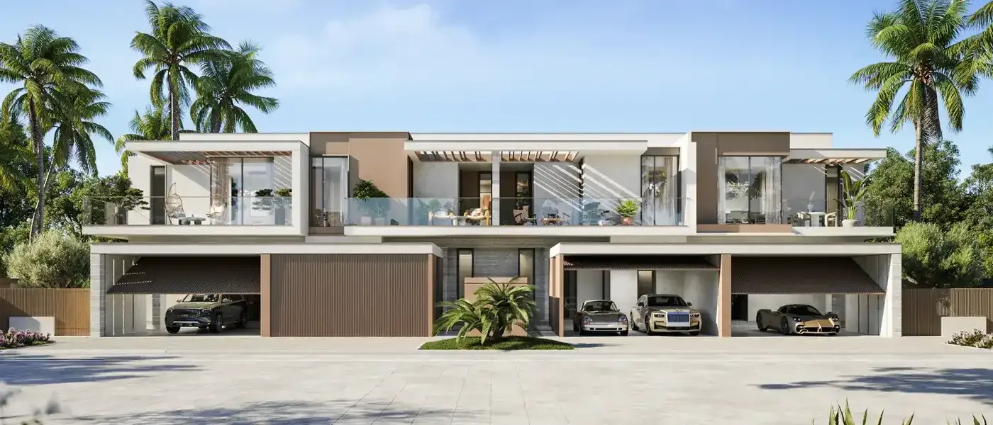 4-bedroom semi-detached townhouses at Bay Estate with private garages