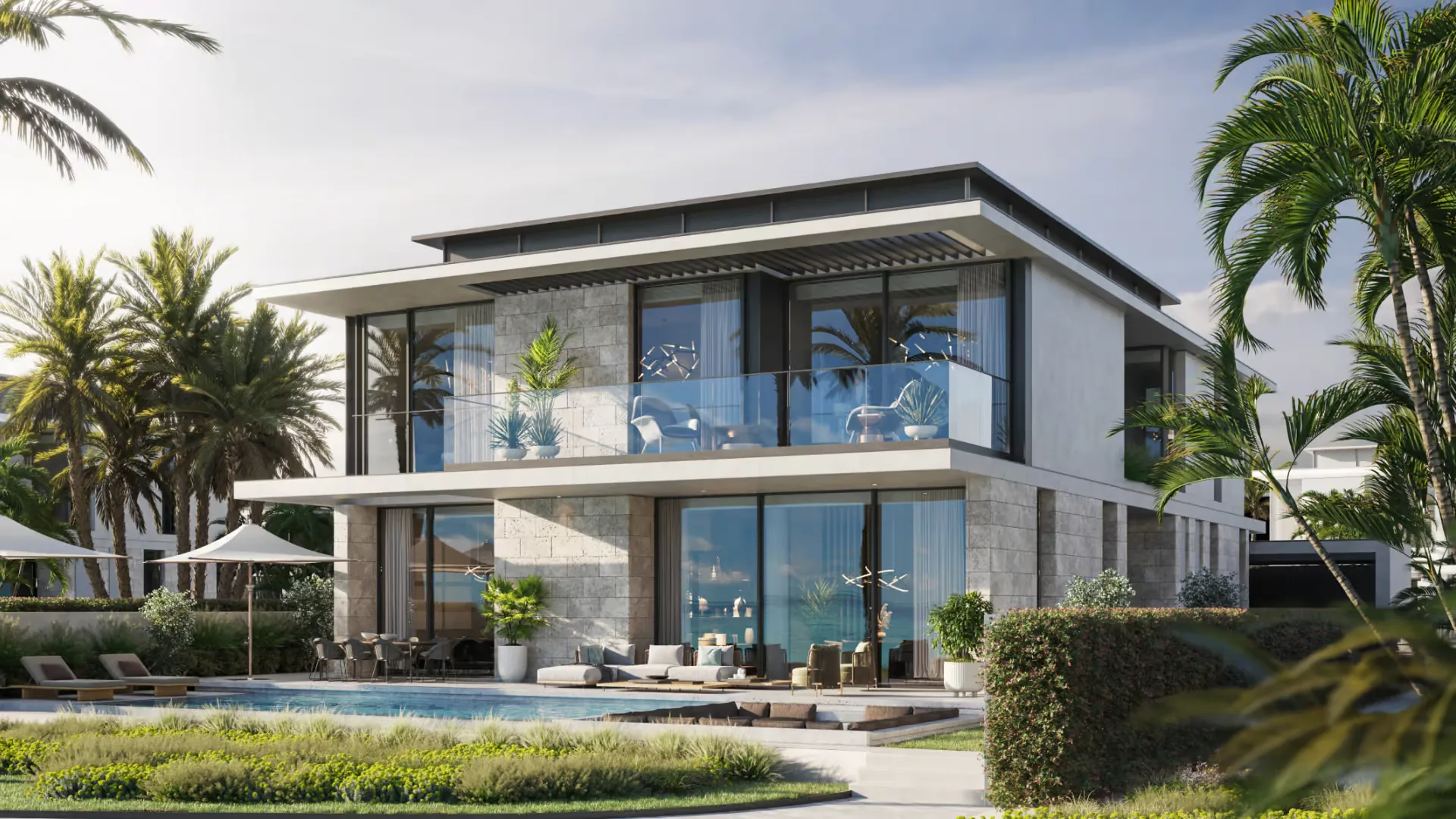 4-bedroom standalone villa with pool at Bay Estate, Dubai Islands